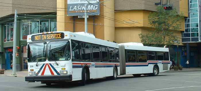 St Albert Transit New Flyer D60LF 814